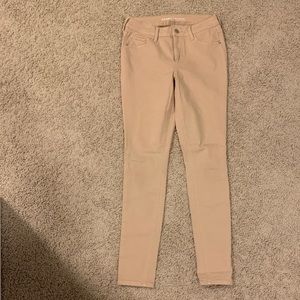 Old Navy Mid-Rise Rockstar Khaki Jeans